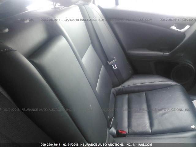JH4CW2H64CC001816 - 2012 ACURA TSX TECH GRAY photo 8