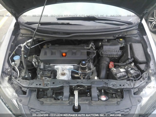 2HGFG3B94CH517791 - 2012 HONDA CIVIC EXL 灰色 照片 10
