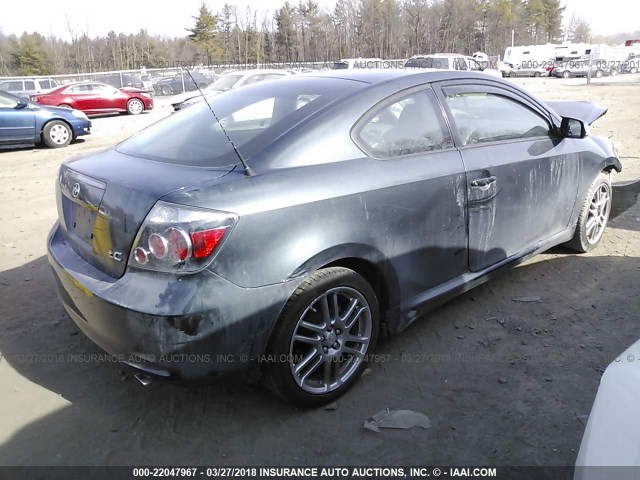 JTKDE167880236753 - 2008 TOYOTA SCION TC 灰色 照片 4