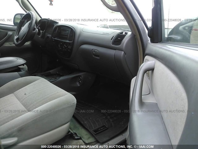 5TBDT44116S539504 - 2006 TOYOTA TUNDRA DOUBLE CAB SR5 SILVER photo 5