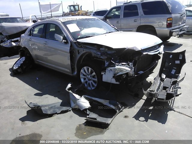 1C3CCBBB1DN679529 - 2013 CHRYSLER 200 TOURING TAN photo 1