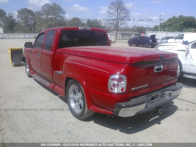 1GCEC19T84Z213537 - 2004 CHEVROLET SILVERADO C1500 RED photo 3