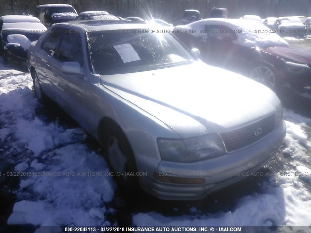 JT8BH22F1T0039388 - 1996 LEXUS LS 400 SILVER photo 1