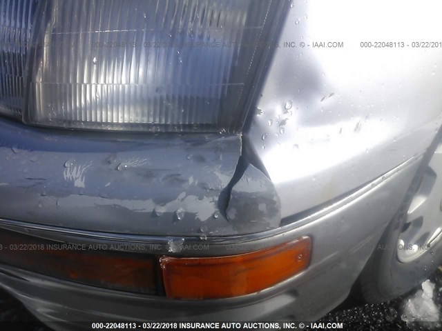 JT8BH22F1T0039388 - 1996 LEXUS LS 400 SILVER photo 6