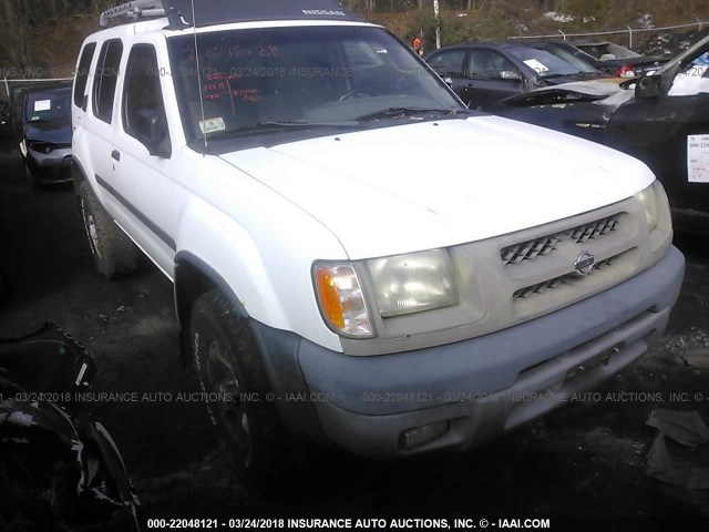 5N1ED28Y2YC544411 - 2000 NISSAN XTERRA XE/SE WHITE photo 1