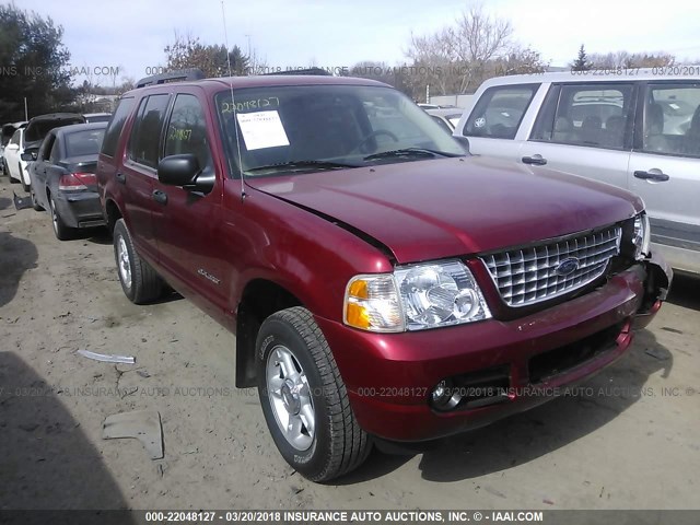 1FMZU73K45ZA19389 - 2005 FORD EXPLORER XLT/XLT SPORT/NBX RED photo 1
