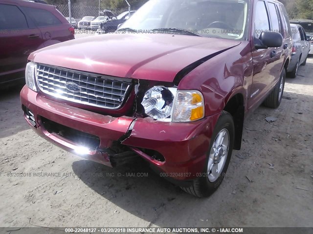 1FMZU73K45ZA19389 - 2005 FORD EXPLORER XLT/XLT SPORT/NBX RED photo 6