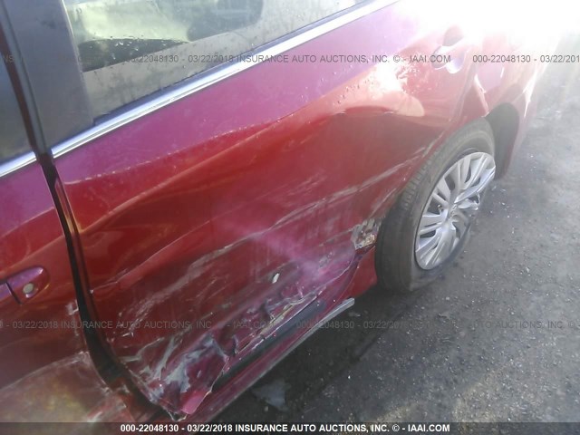 4T4BF1FKXCR229905 - 2012 TOYOTA CAMRY SE/LE/XLE 红色 照片 6