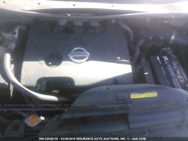 5N1BV28U74N311801 - 2004 NISSAN QUEST S/SE/SL SILVER photo 10