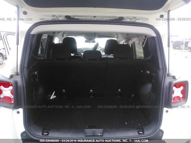 ZACCJAAB5HPE48532 - 2017 JEEP RENEGADE SPORT Սպիտակ լուսանկար 6