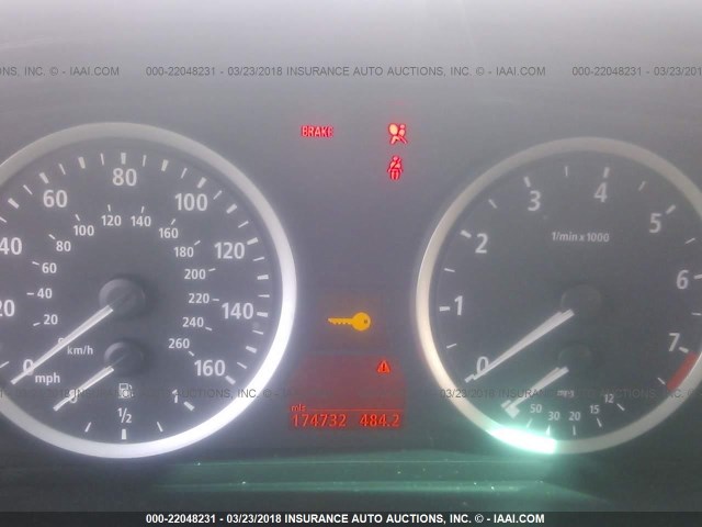 WBANE53537CY05072 - 2007 BMW 525 I GRAY photo 6