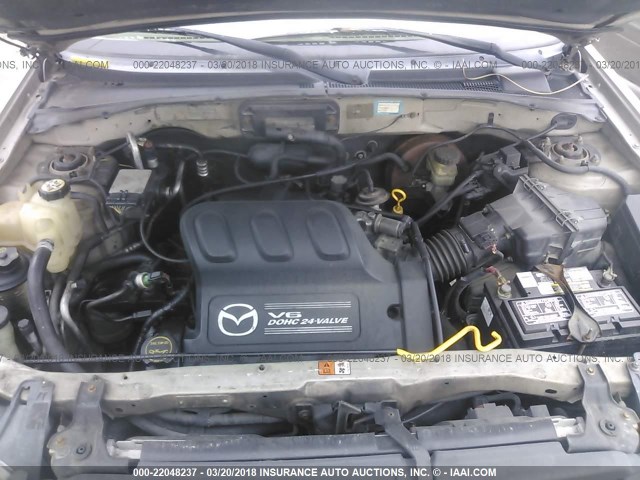 4F2YU08121KM26413 - 2001 MAZDA TRIBUTE LX/ES 棕色 照片 10