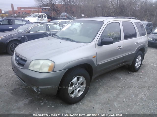 4F2YU08121KM26413 - 2001 MAZDA TRIBUTE LX/ES 棕色 照片 2