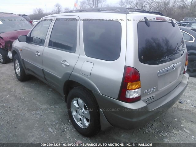 4F2YU08121KM26413 - 2001 MAZDA TRIBUTE LX/ES 棕色 照片 3