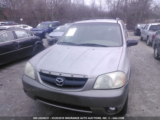 4F2YU08121KM26413 - 2001 MAZDA TRIBUTE LX/ES 棕色 照片 6