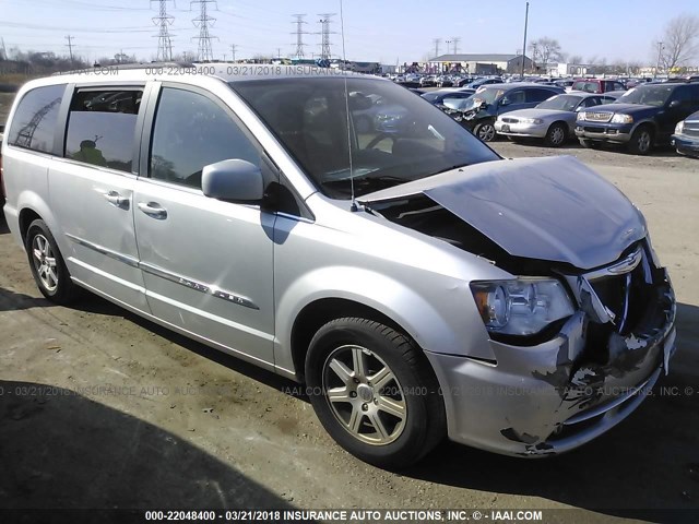 2A4RR5DG6BR713893 - 2011 CHRYSLER TOWN & COUNTRY TOURING SILVER photo 1