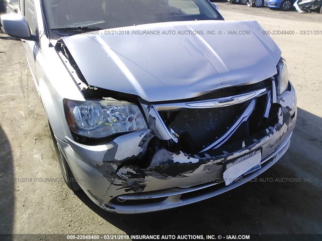 2A4RR5DG6BR713893 - 2011 CHRYSLER TOWN & COUNTRY TOURING SILVER photo 6