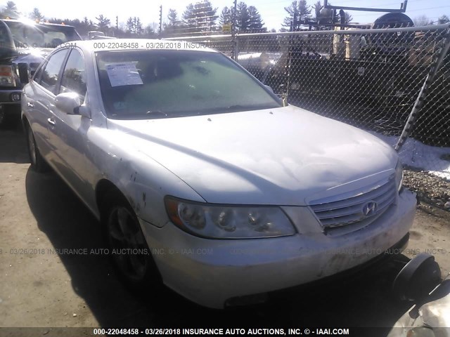 KMHFC46D97A203505 - 2007 HYUNDAI AZERA GLS WHITE photo 1