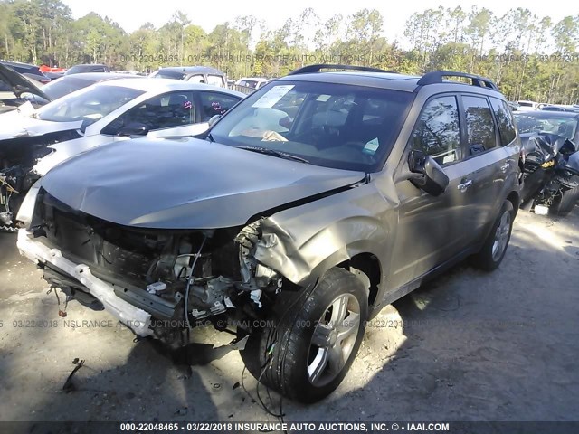 JF2SH64649H750133 - 2009 SUBARU FORESTER 2.5X LIMITED GOLD photo 2