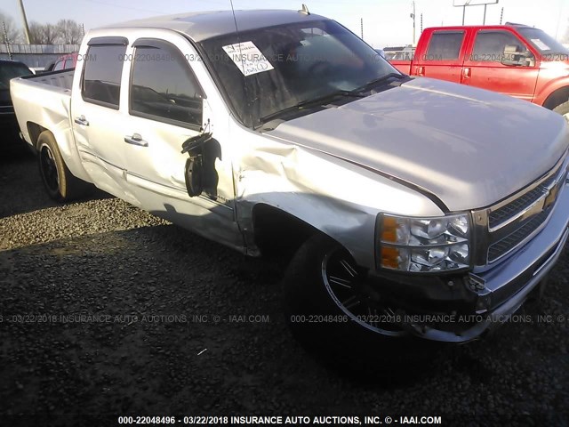 3GCPCSE02DG277857 - 2013 CHEVROLET SILVERADO C1500 LT SILVER photo 6