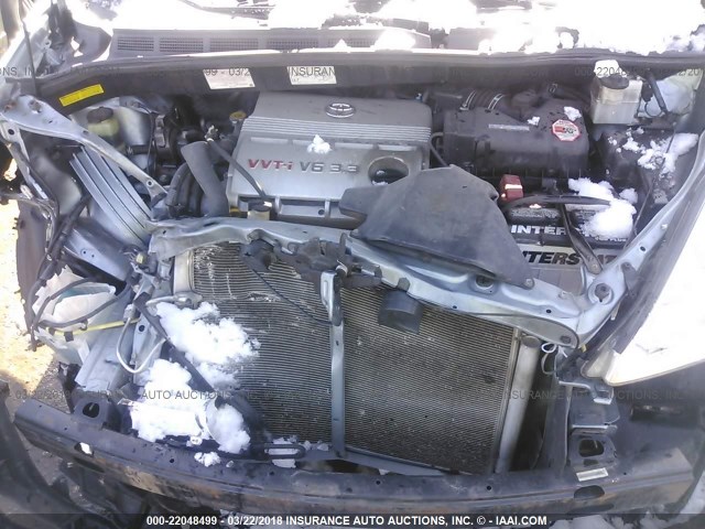 5TDZA23CX4S153154 - 2004 TOYOTA SIENNA CE/LE SILVER photo 10