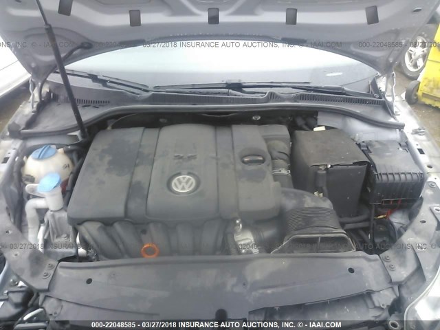 WVWBA7AJ6BW098800 - 2011 VOLKSWAGEN GOLF 蓝色 照片 10