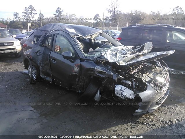 JM3KE4CY2F0451076 - 2015 MAZDA CX-5 TOURING GRAY photo 1