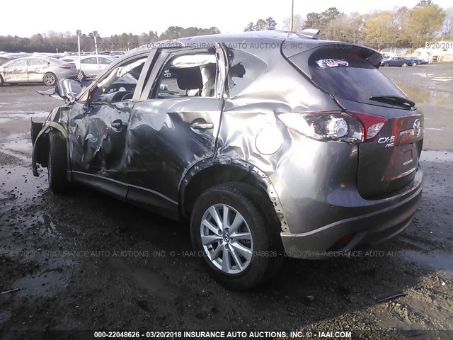 JM3KE4CY2F0451076 - 2015 MAZDA CX-5 TOURING GRAY photo 3