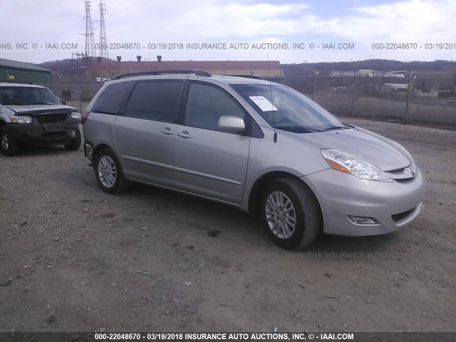 5TDYK4CC1AS343120 - 2010 TOYOTA SIENNA XLE/XLE LIMITED GRAY photo 1