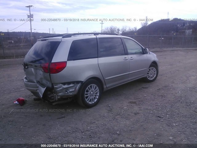 5TDYK4CC1AS343120 - 2010 TOYOTA SIENNA XLE/XLE LIMITED GRAY photo 4