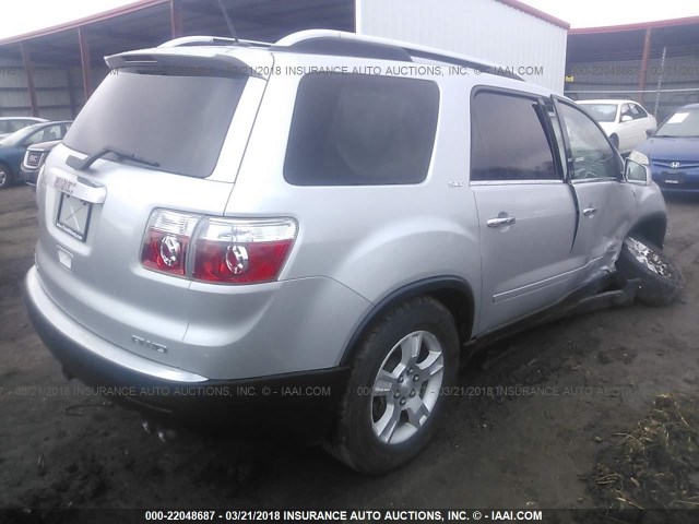 1GKEV23D99J216314 - 2009 GMC ACADIA SLT-1 Silber Foto 4