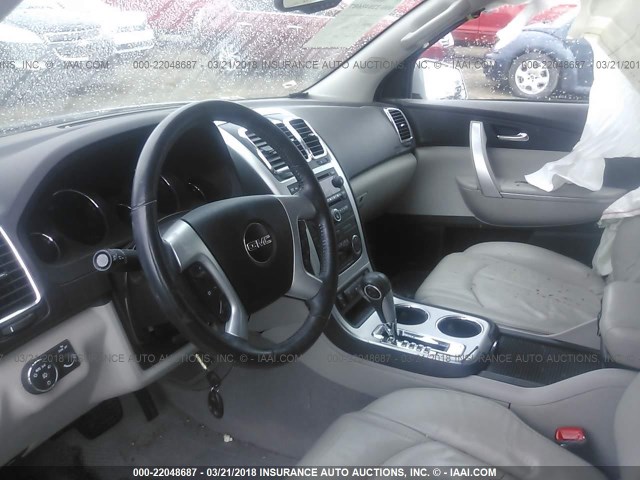 1GKEV23D99J216314 - 2009 GMC ACADIA SLT-1 Silber Foto 5