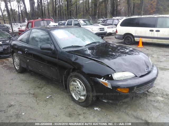 1G1JC1249W7236477 - 1998 CHEVROLET CAVALIER RS BLACK photo 1