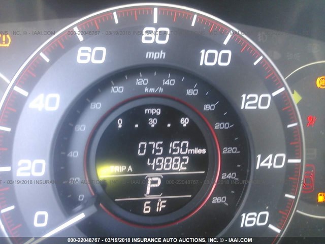 1HGCR2F50EA115430 - 2014 HONDA ACCORD SPORT Ақ фото 7