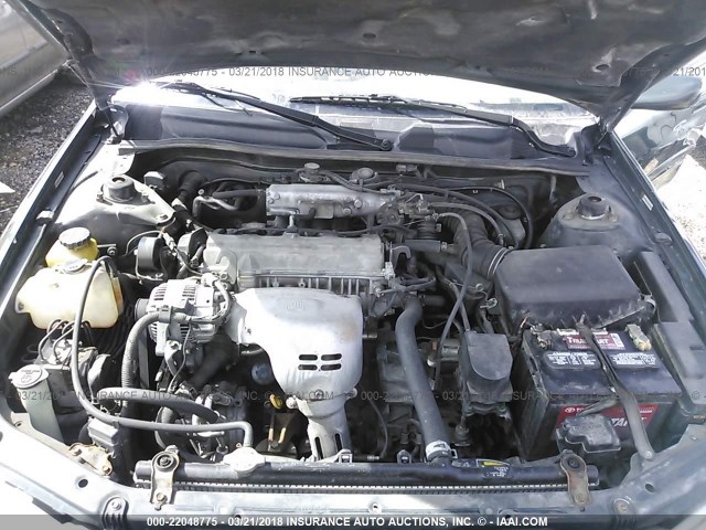 4T1BG22K6YU756916 - 2000 TOYOTA CAMRY CE/LE/XLE 绿色 照片 10