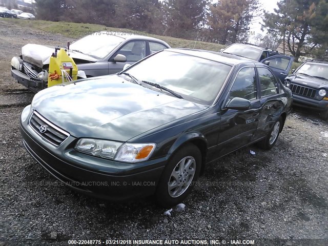 4T1BG22K6YU756916 - 2000 TOYOTA CAMRY CE/LE/XLE 绿色 照片 2