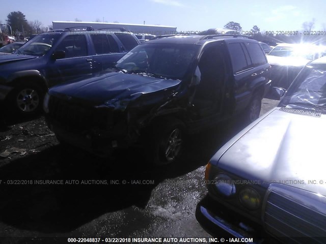 1J4GX48S34C137570 - 2004 JEEP GRAND CHEROKEE LAREDO/COLUMBIA/FREEDOM 海军蓝 照片 2