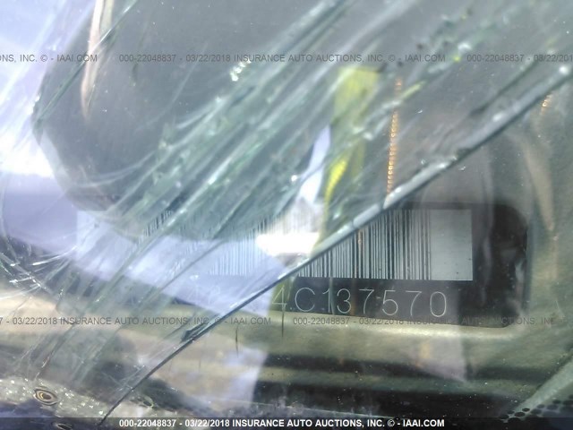 1J4GX48S34C137570 - 2004 JEEP GRAND CHEROKEE LAREDO/COLUMBIA/FREEDOM 海军蓝 照片 9