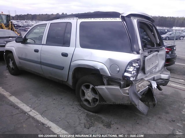 1GNET16S856170341 - 2005 CHEVROLET TRAILBLAZER EXT LS/EXT LT SILVER photo 3