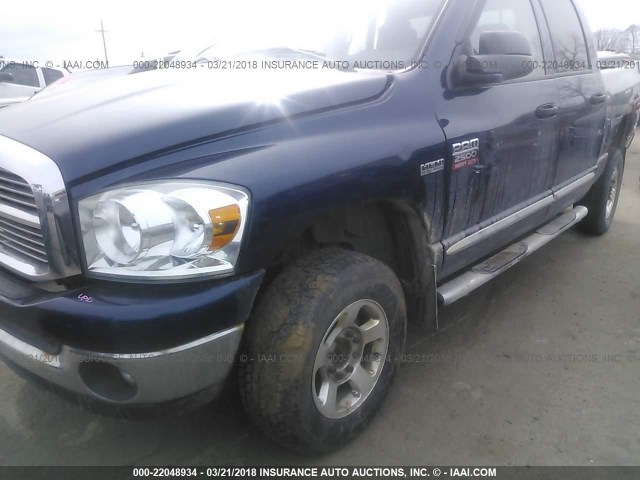 3D7KS28D28G156799 - 2008 DODGE RAM 2500 ST/SLT 蓝色 照片 2