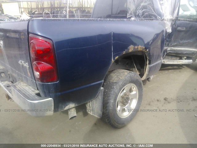 3D7KS28D28G156799 - 2008 DODGE RAM 2500 ST/SLT BLUE photo 4