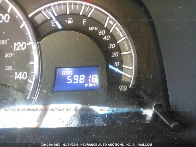 4T1BF1FK6CU200363 - 2012 TOYOTA CAMRY SE/LE/XLE GRAY photo 7