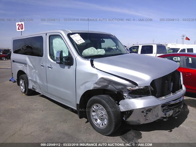 5BZAF0AA8FN852554 - 2015 NISSAN NV 3500/S/SV/SL SILVER photo 1