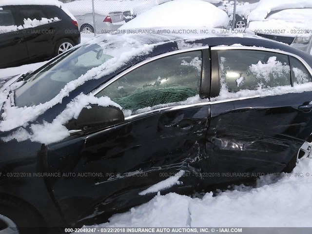 1G1ZA5EU5CF259459 - 2012 CHEVROLET MALIBU LS BLUE photo 6