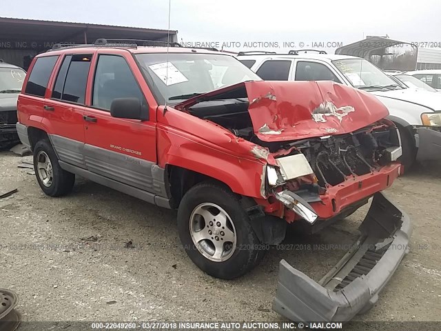 1J4FX58S8WC283418 - 1998 JEEP GRAND CHEROKEE LAREDO/TSI RED photo 1