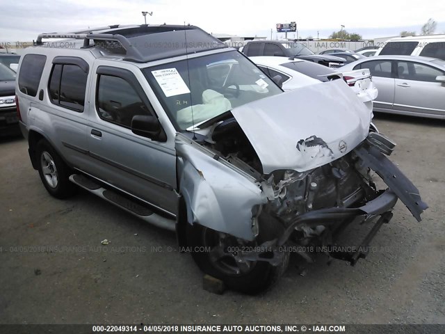 5N1ED28T44C666606 - 2004 NISSAN XTERRA XE/SE SILVER photo 1