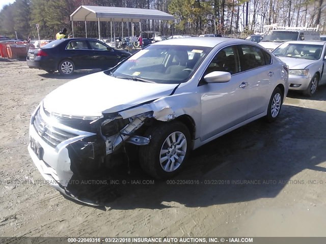 1N4AL3AP3EC137549 - 2014 NISSAN ALTIMA 2.5/S/SV/SL SILVER photo 2