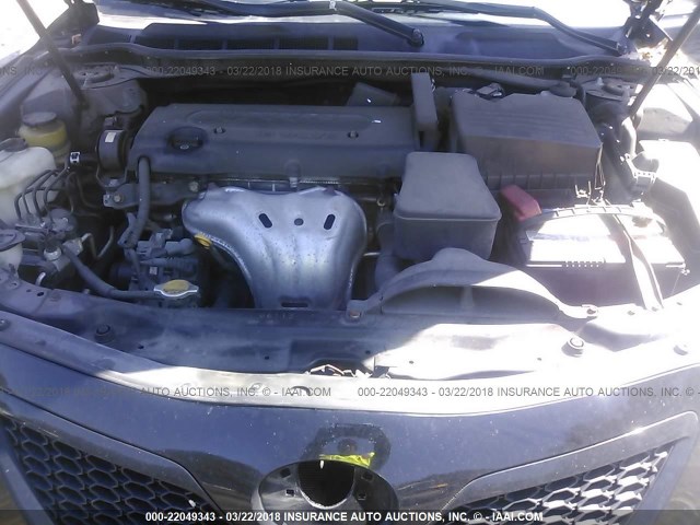 4T1BE46K47U678470 - 2007 TOYOTA CAMRY NEW GENERAT CE/LE/XLE/SE BLACK photo 10