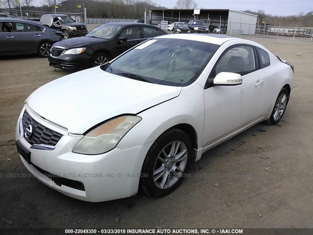 1N4BL24E38C100689 - 2008 NISSAN ALTIMA 3.5SE WHITE photo 2