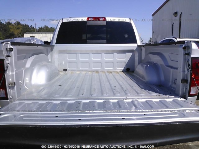 1C6RR6LT6ES148467 - 2014 RAM 1500 SLT SILVER photo 8